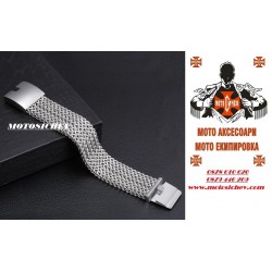 МАСИВНА ГРИВНА ОТ МЕДИЦИНСКА СТОМАНА 180 гр.