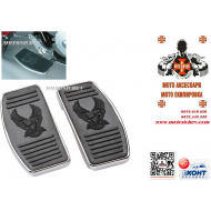 МОТОЦИКЛЕТНИ УНИВЕРСАЛНИ МЕТАЛНИ ХРОМИРАНИ СТЪПЕНКИ ЗА CUSTOM,CHOPPER,CRUISER.