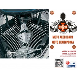 АЛУМИНИЕВ ХРОМИРАН КАПАК ЗА V-Twin МОТОЦИКЛЕТИ
