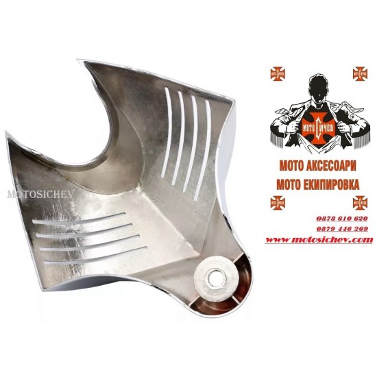 АЛУМИНИЕВ ХРОМИРАН КАПАК ЗА V-Twin МОТОЦИКЛЕТИ