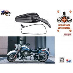 МОТОЦИКЛЕТНИ МЕТАЛНИ ЧЕРНИ ОГЛЕДАЛА ЗА CUSTOM,CHOPPER,CRUISER.