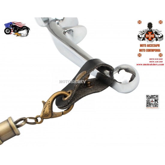 МОТОЦИКЛЕТНИ КОЖЕНИ РЕСНИ С ЧЕРЕПИ И НИТОВЕ ЗА CHOPPER,CRUISER,CUSTOM