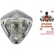 ХРОМИРАН МОТОЦИКЛЕТЕН ФАР ЗА CHOPPER,BOBBER,CUSTOM,Cafe Racer