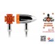 LED МЕТАЛНИ ХРОМИРАНИ МОТОЦИКЛЕТНИ МИГАЧИ КЕЛТСКИ КРЪСТ