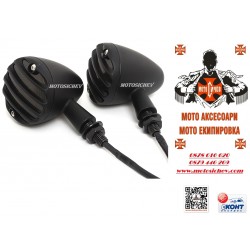 ГОЛЕМИ МЕТАЛНИ МОТОЦИКЛЕТНИ МИГАЧИ С РЕШЕТКА ЗА Custom,Chopper,Cruizer,BOBBER