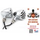 ГОЛЕМИ МЕТАЛНИ МОТОЦИКЛЕТНИ МИГАЧИ С РЕШЕТКА ЗА Custom,Chopper,Cruizer,BOBBER