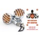 ГОЛЕМИ МЕТАЛНИ МОТОЦИКЛЕТНИ МИГАЧИ С РЕШЕТКА ЗА Custom,Chopper,Cruizer,BOBBER
